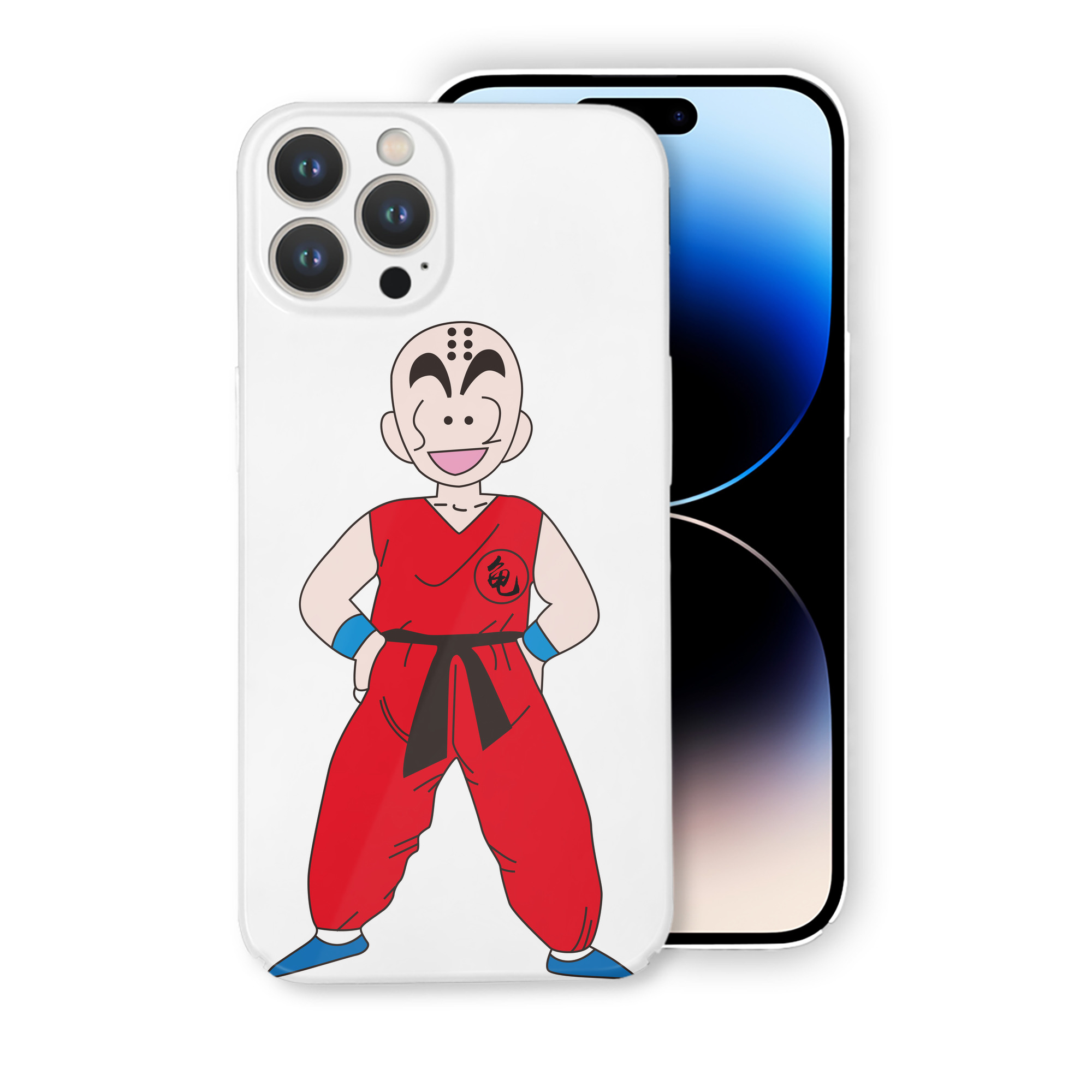 （画像用） ドラゴンボール クリリン DRAGON BALL krillin 【iPhone 14シリーズ対応】ハードケース